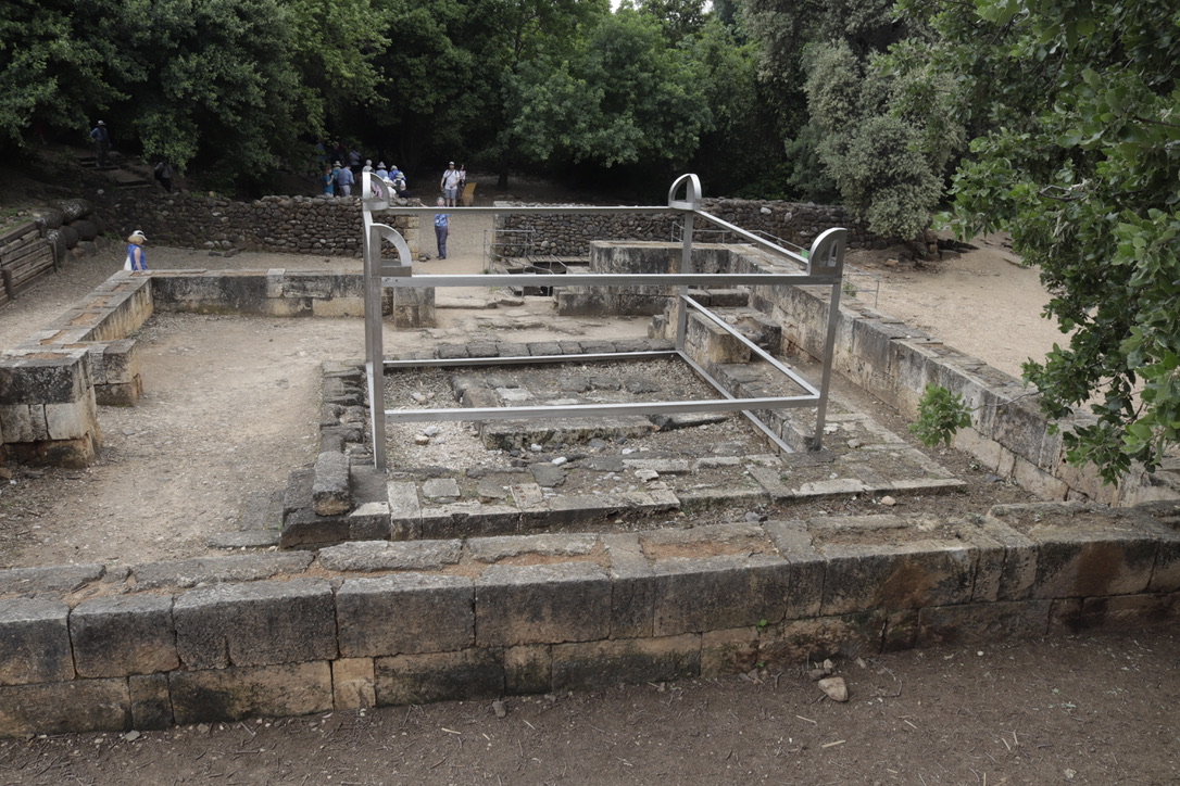 Tel Dan: ancient altar 